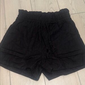 House of Harlow 1960 Black High Waist Women's Shorts